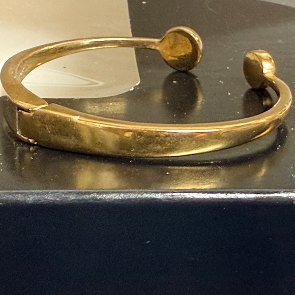 Kate Spade Spot The Spade Open Hinge Bangle - Picture 3 of 4